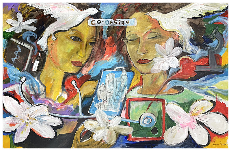 Painting by Kevin Jenne