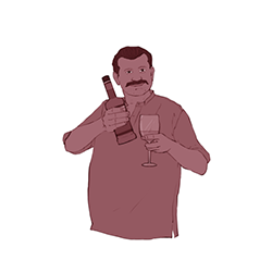 Drinking less alcohol