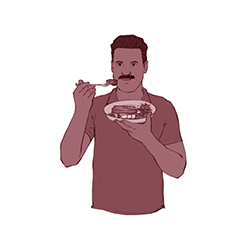 Eating less red meat