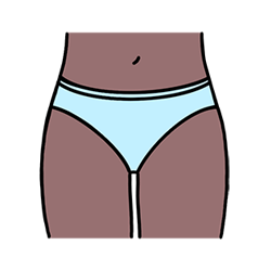 a change to your vaginal discharge